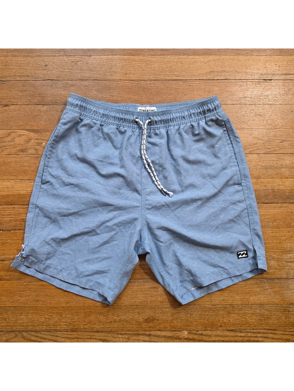 Billabong Laybacks Men's Light Blue Polyester Swim Shorts Size Small
